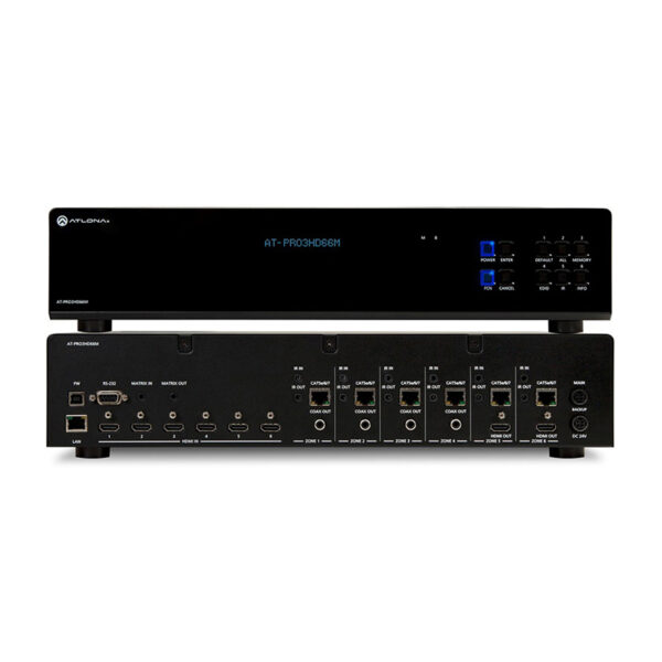 MATRIZ 6X6. 4K/UHD @ 60HZ ATLONA AT-UHD-PRO3-66M