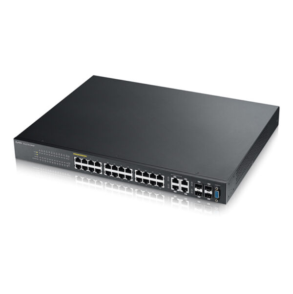 SWITCH ETHERNET 24 P GESTIONABLE ZYXEL - 2 CAPA GS2210-24HP
