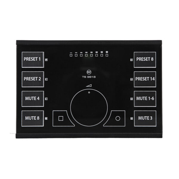 CONTROL REMOTO RCF TACTIL CON 8 SECCIONES TS 9918