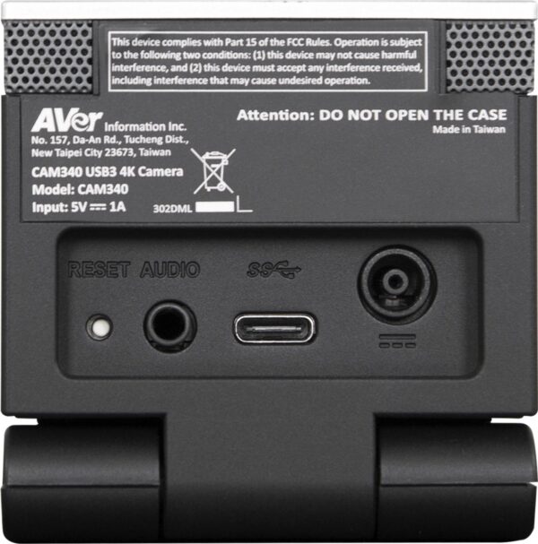 CAMARA AVER CAM340 4K 61U8C00000AB - Imagen 4