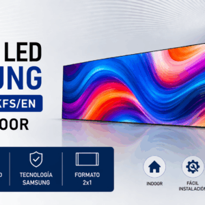 Banner LED Samsung 2X1 LH025IERKFS/EN. P2.5. Indoor.