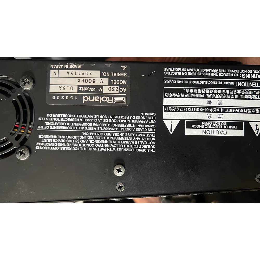 Video Switcher RolandV-800HD MKI - Imagen 3