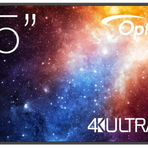 MONITOR OPTOMA 75"" UHD/24-7/450CD N3751K